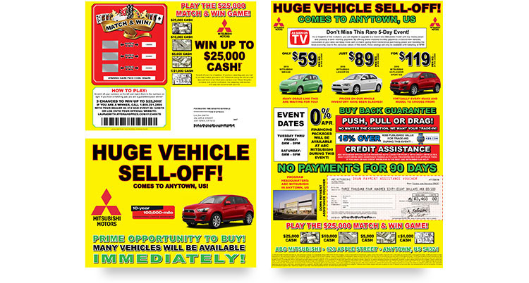 Service Chex Sales Mailer sample